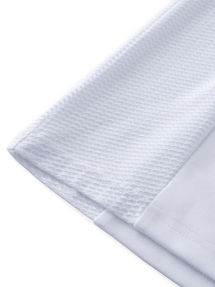 Coofandy x JGR Breathable Mesh Patchwork T-Shirt