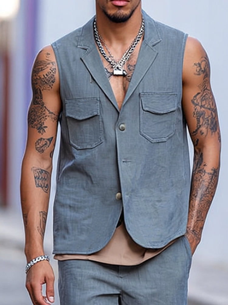 Trendy Timeless Suit Vest Pants Set