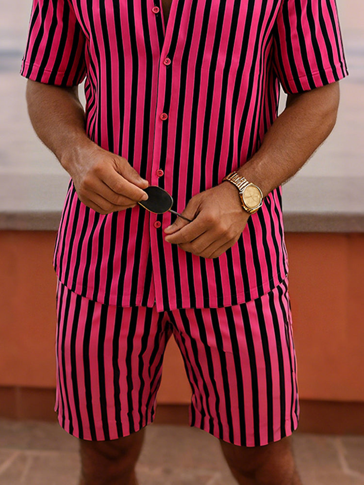 Stylish Stripe Pattern Summer Outfit