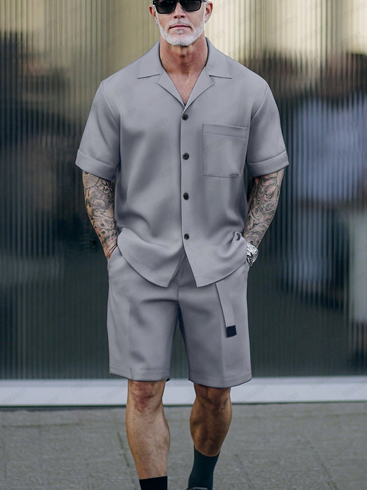 Daily Wear Comfort Shirt Shorts Set