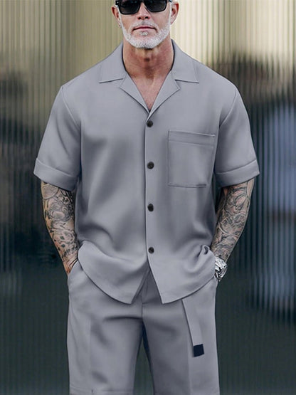 Daily Wear Comfort Shirt Shorts Set