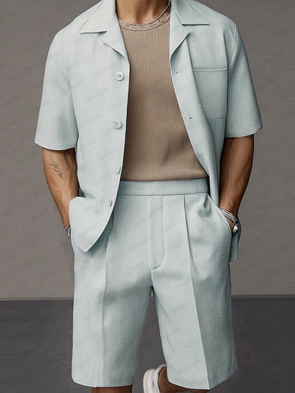 Casual Summer 2-Piece Suit Set