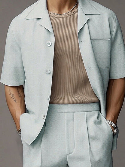Casual Summer 2-Piece Suit Set