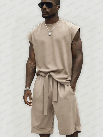 Casual Street Style Matching Set
