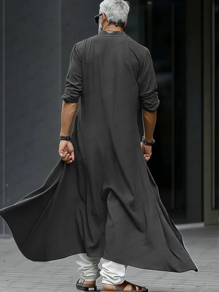 Minimalist Streetwear Fashion Longline Shirt