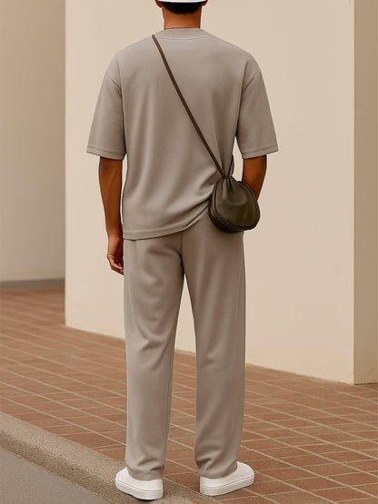 Athletic Leisure T-Shirt Joggers Set