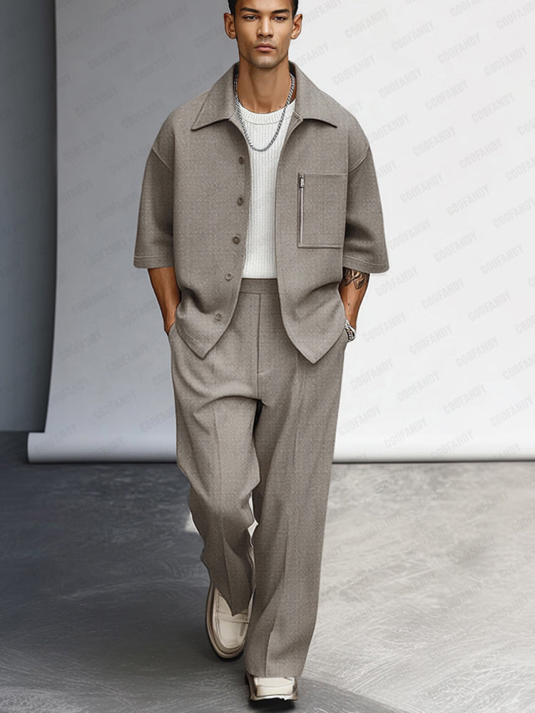 Modern Smart Casual 2-Piece Set