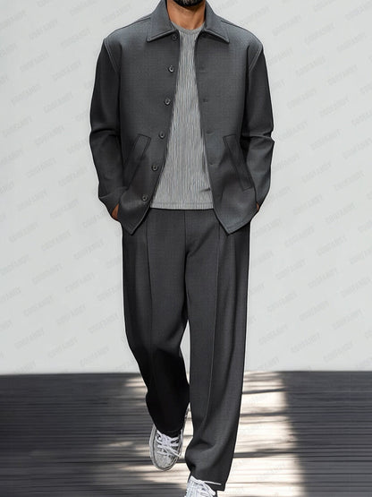 Urban Luxe Casual Thin Suit Set