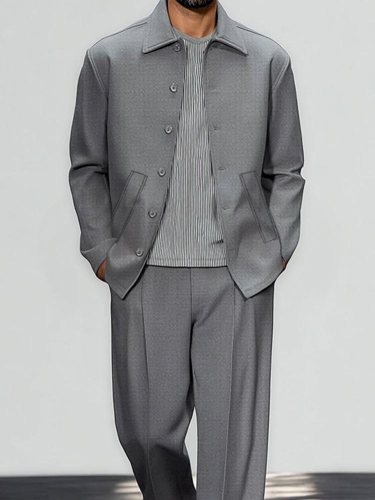 Urban Luxe Casual Thin Suit Set