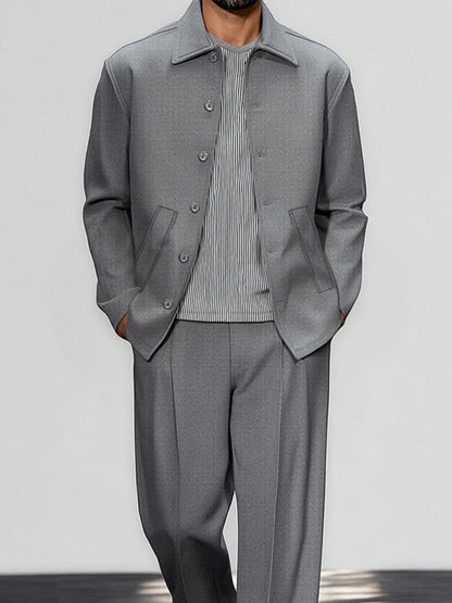 Urban Luxe Casual Thin Suit Set