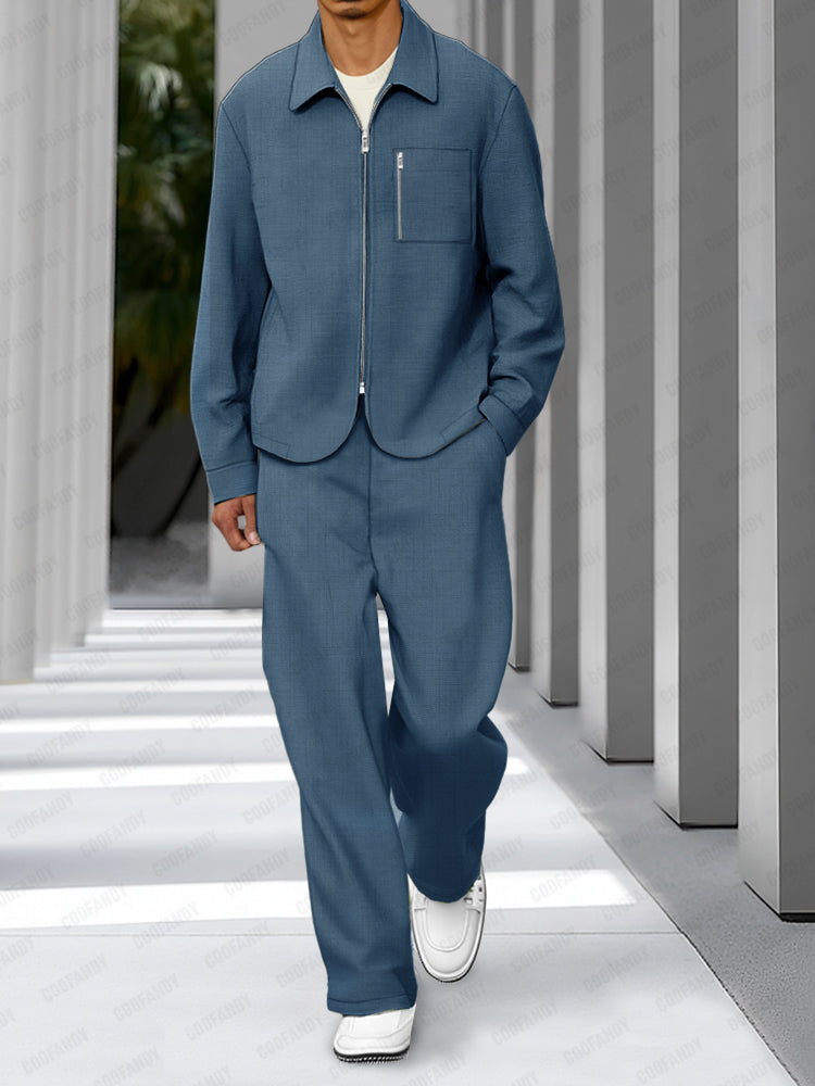 Modern Essential Jacket Pants Set