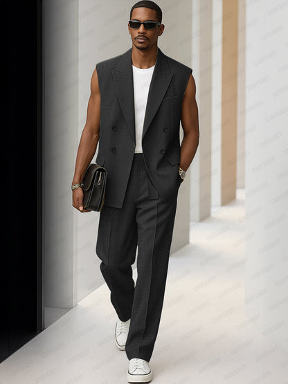 Modern Sharp-Cut 2-Piece Set