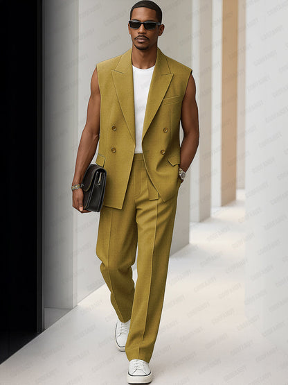 Modern Sharp-Cut 2-Piece Set