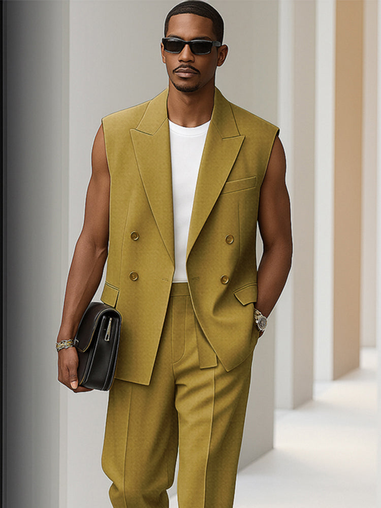 Modern Sharp-Cut 2-Piece Set