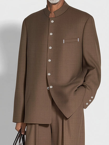 Relaxed Fit Comfort Design Suit Set