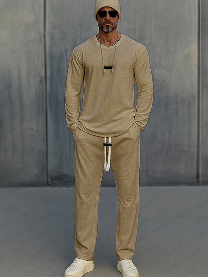 Athletic Street Style Matching Set
