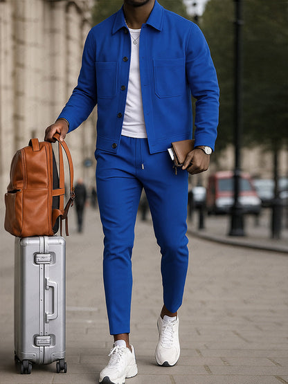 Fashion Everyday Suede 2-Piece Set