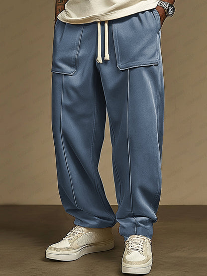 Comfy Utility Street Style Suede Pants
