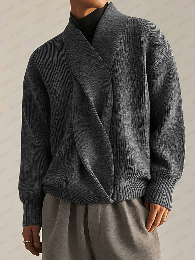 Stylish Soft Twist Design Sweater