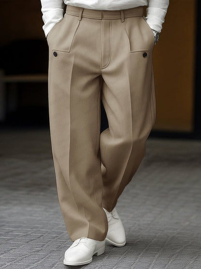Urban Casual Straight Legs Pants