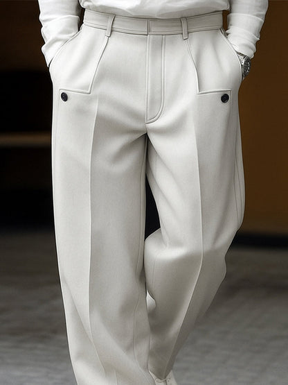 Urban Casual Straight Legs Pants
