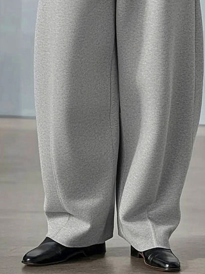 Easy Fit Striped Casual Pants