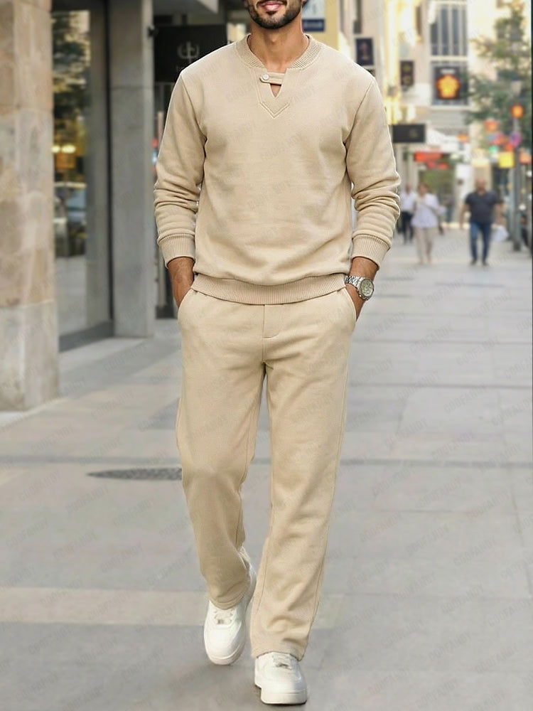 Casual Ultra-Soft Sweatsuit Set
