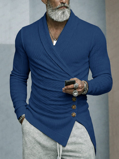 Stylish Designer Textured Stretch Undershirt