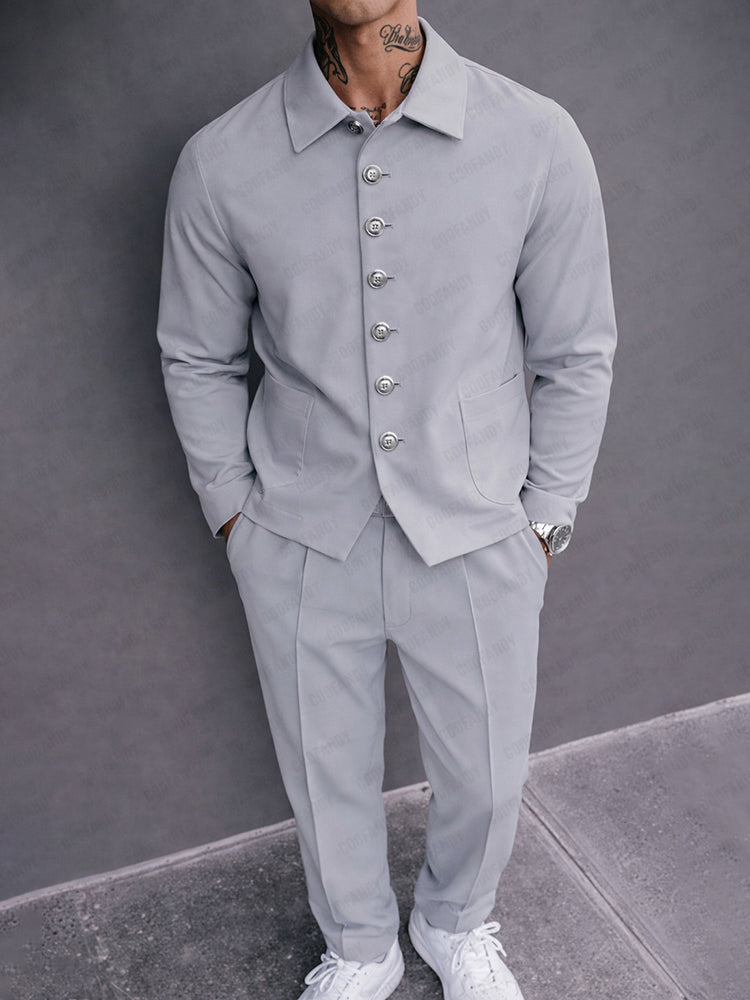 Modern Comfy Shirt and Pants Set