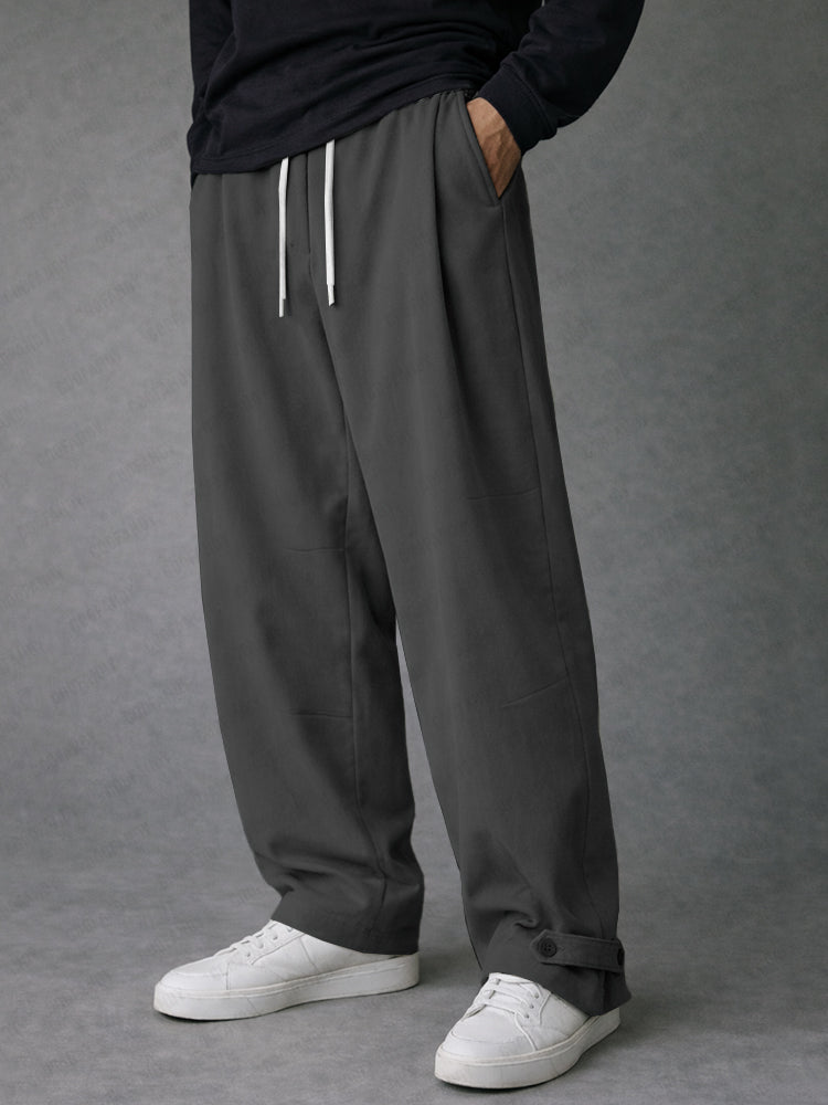 Premium Comfort Faux Suede Casual Pants