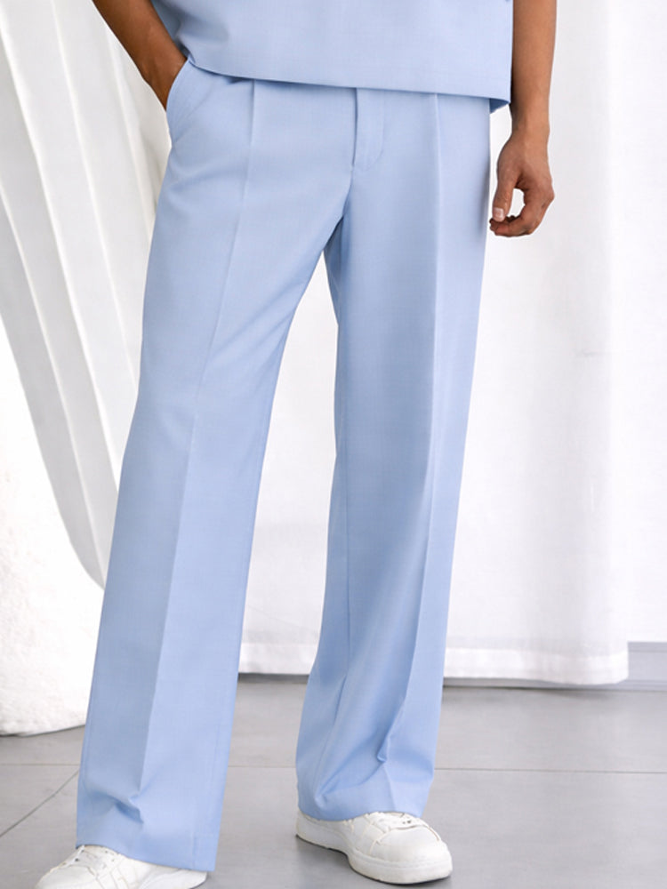 Fashion-Forward Lapel Blazer Vest and Pants Set