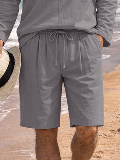 Comfort Skin-Friendly Cotton Shirts Shorts Set
