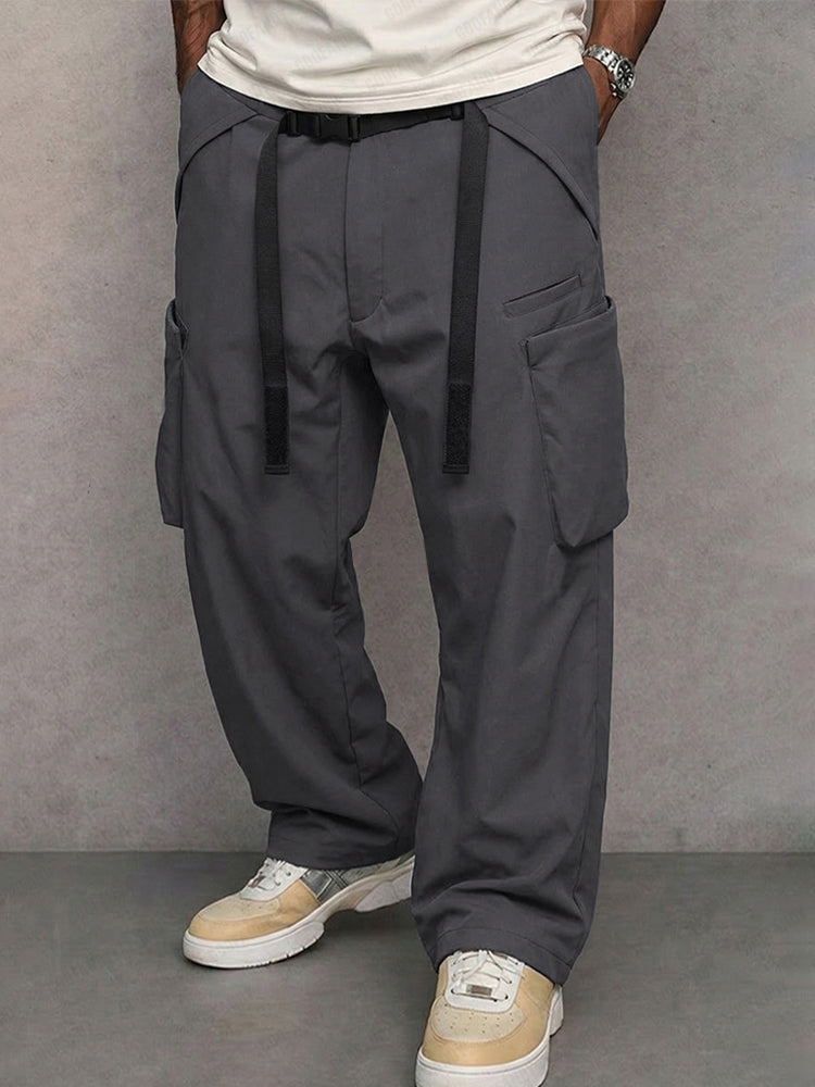 Urban Drawcord Waist Cotton Cargo Pants