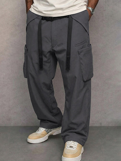 Urban Drawcord Waist Cotton Cargo Pants