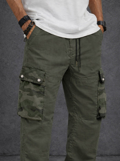 Durable 100% Cotton Camouflage Pocket Cargo Pants