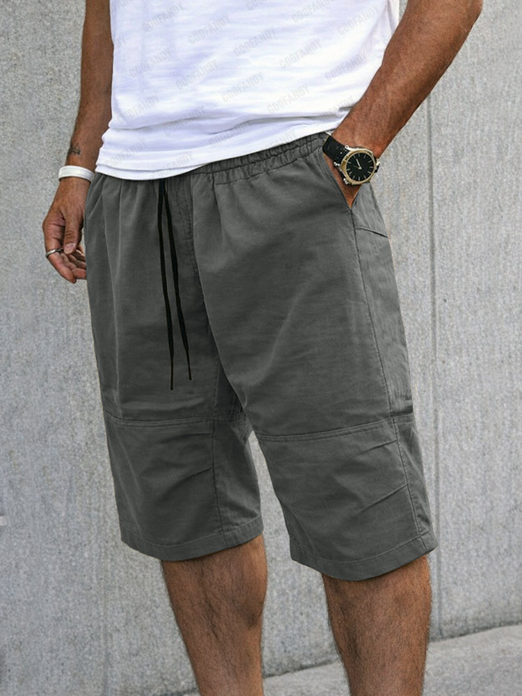 Premium Drawstring Everyday Summer Cargo Shorts
