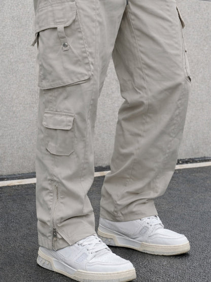 Utility Relaxed Fit Drawstring Cargo Pants