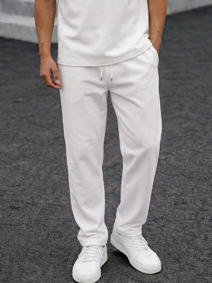 Smart Casual Contrast Trim Polo Shirt Set