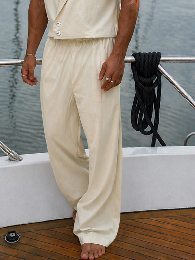 Minimalist Casual 100% Cotton Matching Set