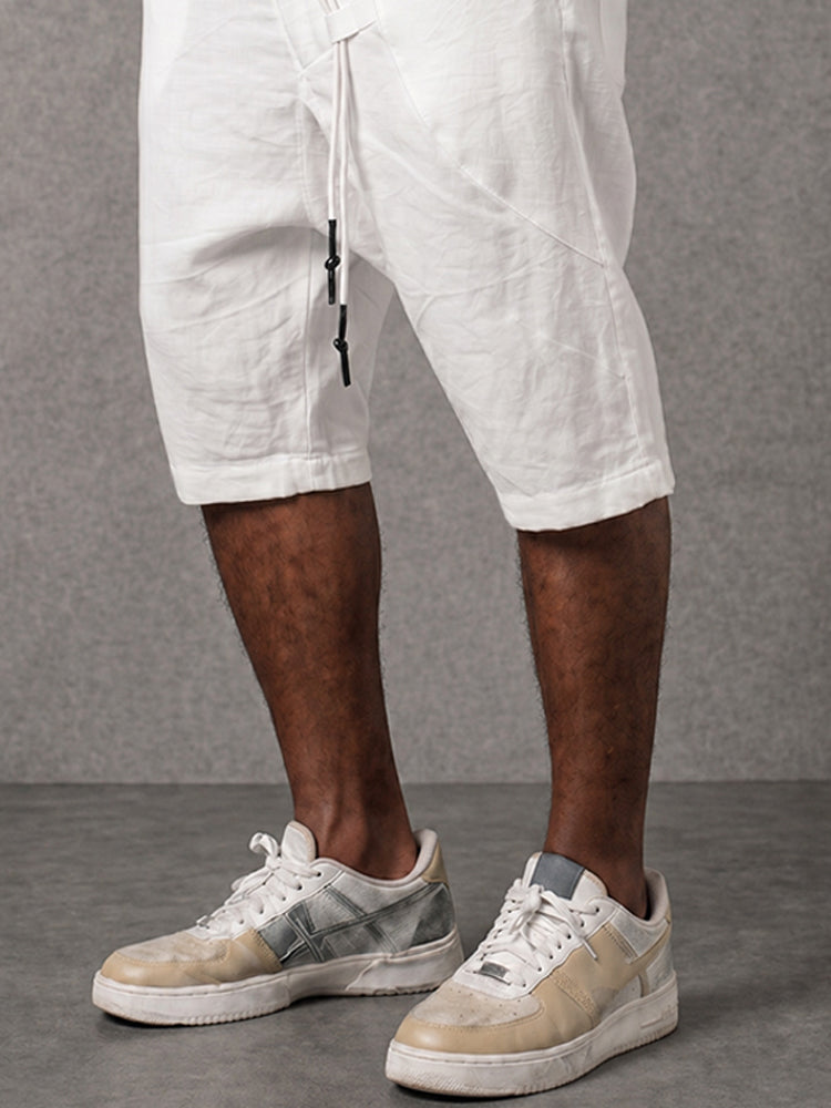 Stylish 100% Cotton Drop Crotch Shorts