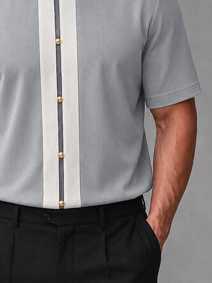 Smart Casual Buttons Decor Pullover Top