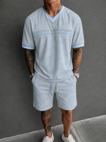 Everyday Casual Stretchy Contrast Color Set