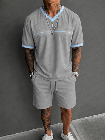 Everyday Casual Stretchy Contrast Color Set