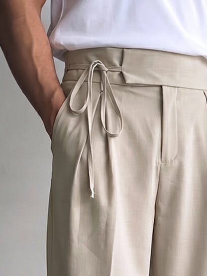 Versatile Urban Casual Wide-Leg Pants