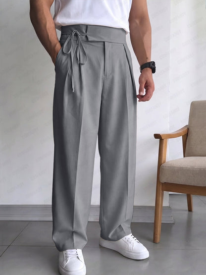 Versatile Urban Casual Wide-Leg Pants