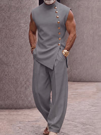 Gray-Sleeveless