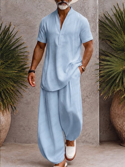 Minimalism Relaxed Fit Cotton Matching Set