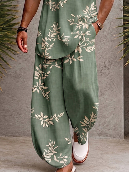 Fashion Comfort Printed Loose Fit Matching Set