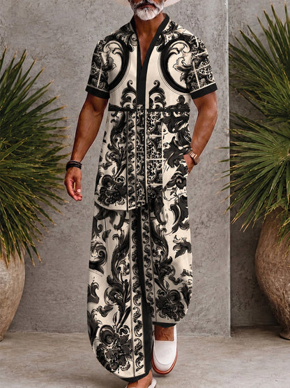 Stylish Comfort Printed Loose Fit Matching Set