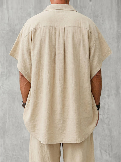 Effortless 100% Cotton Batwing Sleeve Matching Set